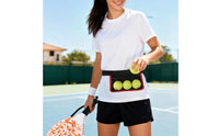 Tennis Ball Waist Bag Lightweight Tennis Ball Bag Adjustable Belt Sports Storage for Practice