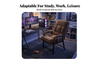 Adjustable Floor Lounger Fully Reclinable Gaming Chair Ergonomic Support