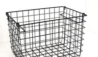 Nordic Style Iron Wire Fruit Basket for Living Room, Snack Storage, and Organizer