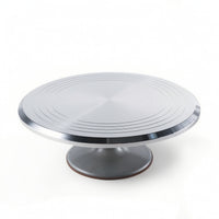 Cake Decorating Turntable Non-Slip Kitchen Tool Concealed Ball Bearings