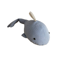 Whale Doorstop Decorative Doorstop with Textile Cover Non-Slip for Children