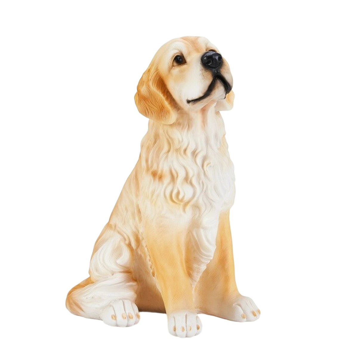 Dog Figurine Realistic Animal Figurine Freestanding for Entryway, Collectors