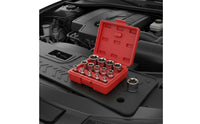 14 Pieces E Pattern Socket Set Drop Molded External Drive Tool Bit Wide Size Range Auto Tool for Garage