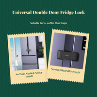 Child-safe adjustable fridge lock