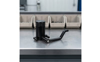 Rigid Oil Catch Can Kit with Bracket Long-Lasting Oil Breather Can with Hoses Universal Reservoir Tank Heat-Resistant for Car Builders