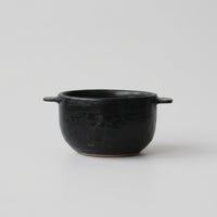 Wabi-Sabi Double Ear Ceramic Soup Bowl, 500ml