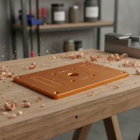 Router Table Insert Plate DIY Modification Router Insert Plate Centering Hole
