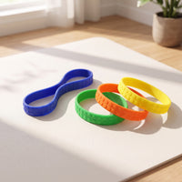 4 Pieces Toe Resistance Band Set Foot Strengthening Toe Stretch Band