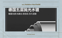 High-pressure stainless steel shower head