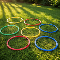 Agility Rings for Soccer Basketball Training, Kids Hopscotch Exercise Rings