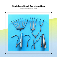 Stainless steel aquatic grab tool