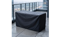 Rectangular Outdoor Storage Box Slipcover Weatherproof Deck Box Cover with Zipper Waterproof Patio Storage Bin Cover for Garden