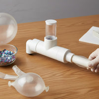 Balloon Filler Tool Sturdy Plastic Clear Balloon Filler Easy to Use
