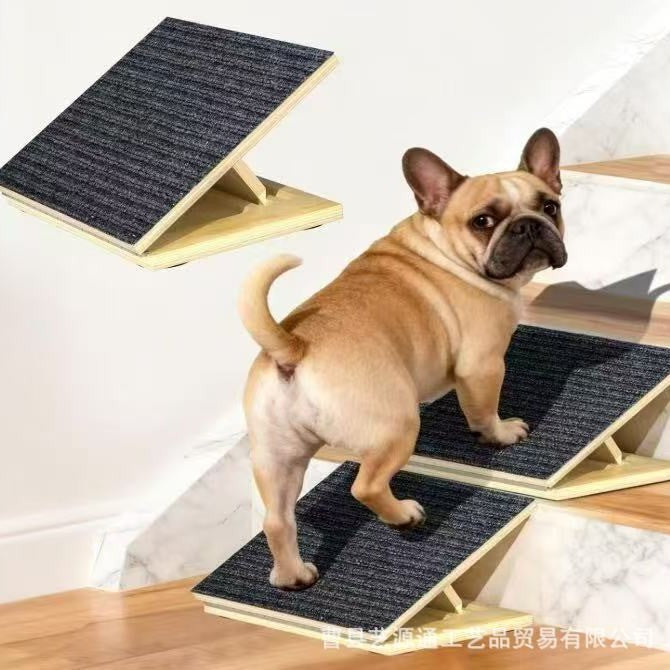 Foldable Wooden Dog Ramp Stairs for Small Dogs