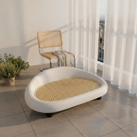 Hot Weather Cat Bed elevated sofa couch Easy to Clean Cooling Cat Bed Scratch Resistant Pet Furniture for Cats