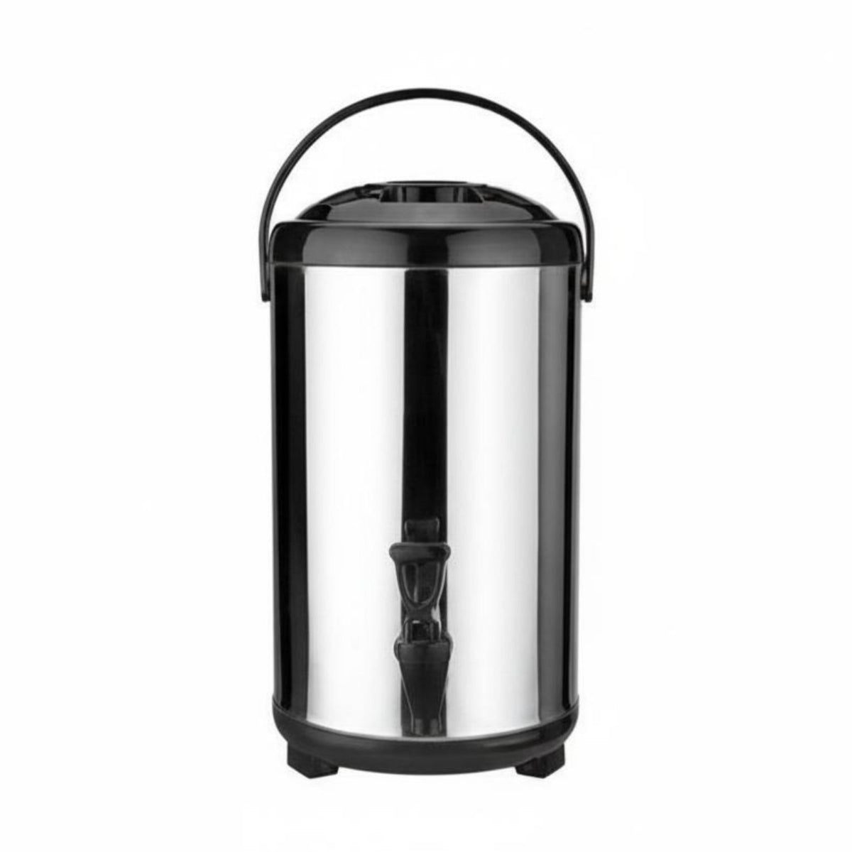Milk Tea Insulation Container Portable Handle Milk Tea Container Hot and Cold Drink Server Leak-Resistant Design for Parties