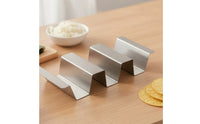 Tacos  Rack with Handle Flat-Bottom Tacos  Holder Metal Culinary Forming Rack for Kitchen