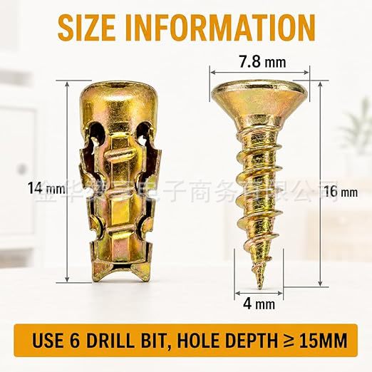 M6x14 4x16 Screws