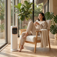 Air Chiller with Humidifier Humidifying Water-Based Air Chiller Misting Cooling Column Fan for Home Office