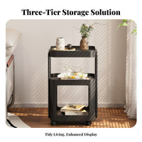 Illuminated End Table 2-in-1 Design Home Furnishing Space-Saving for Living Room