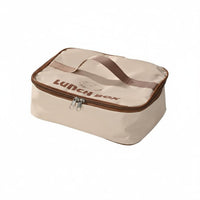 Large Capacity Insulated Lunch Bag Cute Design Lunch Box Bag Multiple Pockets for Students