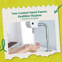 Infrared sensor auto faucet