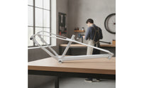 Rim Brake Compatible 26-Inch Mountain Bike Frame Sturdy Mountain Bike Frame with Mounting Points Clean Reinforced for Riders