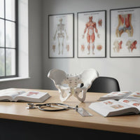 Spine Pelvis Model Long-Lasting Female Pelvis Model PVC Material for Students