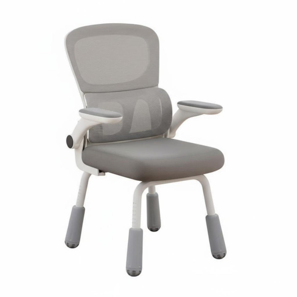 Adjustable 4-Leg Task Chair Ergonomic Design Study Seat High Back with Headrest