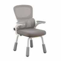 Adjustable 4-Leg Task Chair Ergonomic Design Study Seat High Back with Headrest