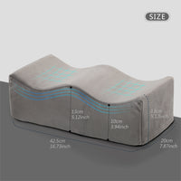 Office Footrest Cushion for Chair - Plush Leg Support Pillow