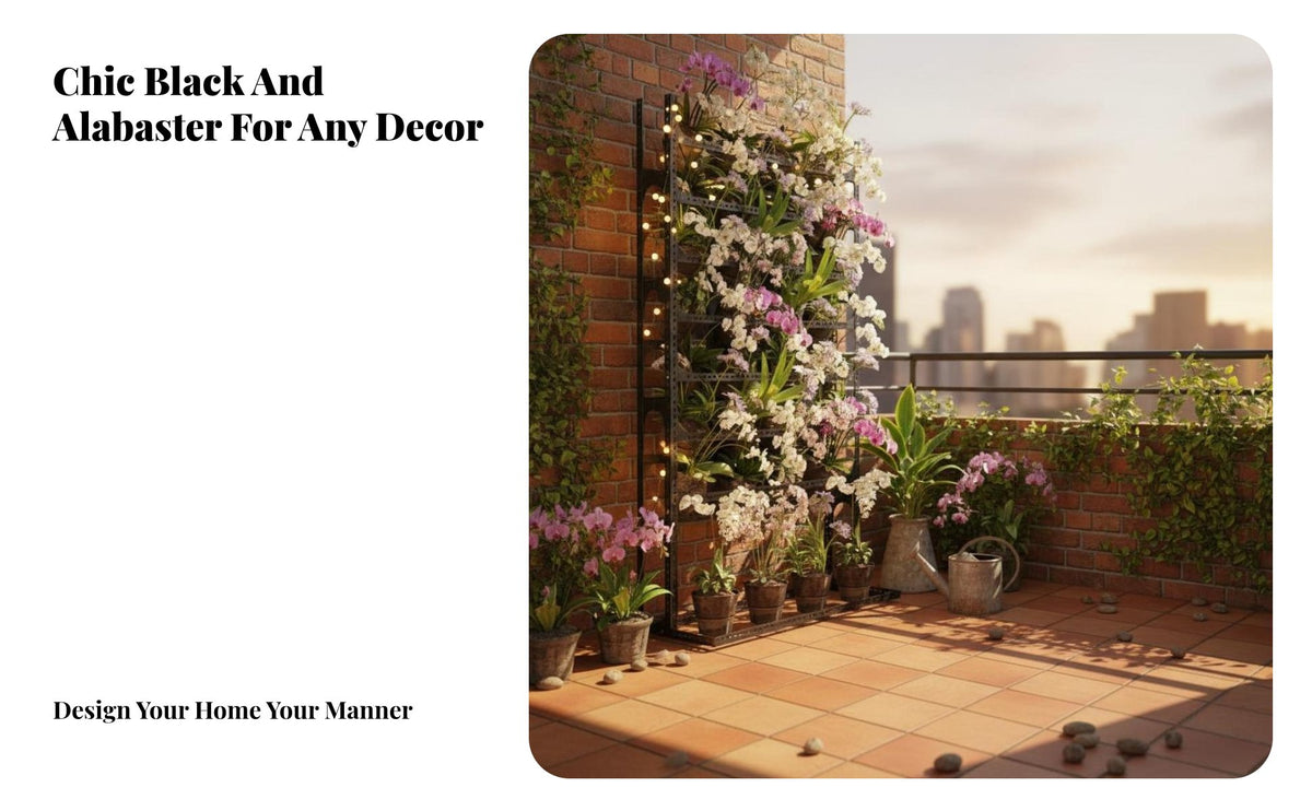 Multi-Layer Design Tiered Flower Stand Stable Structure Flower Rack Space-Saving Plant Shelf High Load-Bearing for Gardeners, Apartment Dwellers, Homeowners, Indoor, Living Room, Balcony, Corner Areas