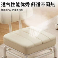 矮凳美缝凳子旋转凳带娃学走路带靠背万向轮小凳子滑轮凳