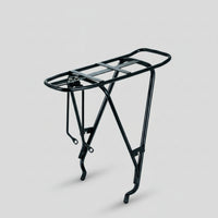 Metal Cycle Rear Rack Tubular-Frame Rear Bike Rack Rust-Resistant Bike Cargo Carrier Long-Lasting for Commuters, Cyclists, Commuting, Touring, Errands