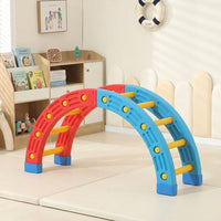 Large Kids Climber, Toddler Climber for 3-6 Years Old, Non-Slip Balance Toy, PP Plastic Climbing Set for 2 Users