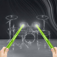 Realistic Air Drum Set Battery Powered Motion Sensing Drum Set Portable Electronic Drums for Drummers, Beginners, Practice, Travel