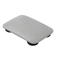 Low-Height Padded Stool Soft Floor Stool Long-Lasting Footstool with Padded Seat Soft for Bedroom, Reading Corner