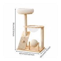 Wood Feline Climber Materials Wooden Cat Climber Easy to Assemble Animal Furniture for Indoor