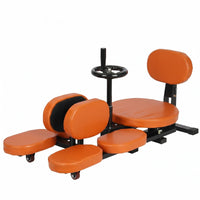 Split-Leg Stretching Guide Steel Frame Seated Stretching Machine Adjustable