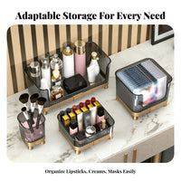 Rotating Skincare rotating organizer Large Capacity Cosmetic Organizer Multitier Design