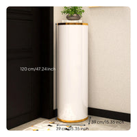 Rotating Shoe Organizer Installation Cylindrical Shoe Rack Space-Saving Household Furniture for Homeowners, Families, Small Areas, Hallway, Closet