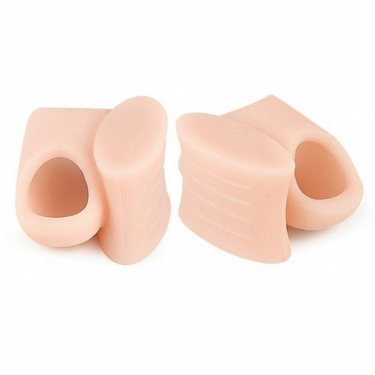 Soft Single Hole Toe Spacer Wear-Resistant Gel Toe Separator Flexible