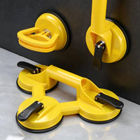 Suction Cup Lifter Lever Operated Shop Tool Circular Base for Smooth Surfaces