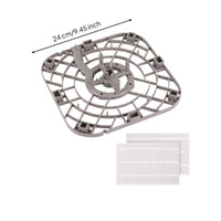 Washer Base Tray with Filter Compatible Washing Machine Base Tray Heavy-Duty