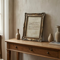 Ornate Picture Frame Carved Vintage Picture Frame Retro for Living Room, Hallway