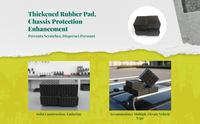 Car lift foam pad for garage
