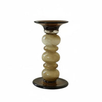 Stylized Sailboat Figurine marine Theme Candle Holder Modern Design for Office