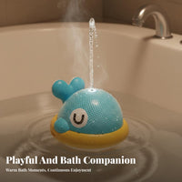 Automatic Water Spray Fountain Bath Toy Waterproof Design Marine Creature Sprinkler Toy Polished Rounded Edges for Toddlers, Infants