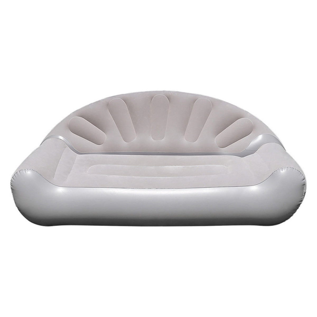 Inflatable Sofa with Backrest Foldable Inflatable Sofa Comfortable Lounge Seat for Campers, Camping, Living Room