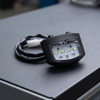 Motorcycle Registration Plate Light Compact for Repairs, Builders